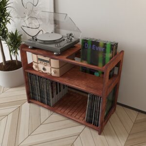 Delta Record Player Stand With Vinyl Storage - 5