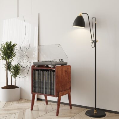 Vertex Record Player Stand & Vinyl Storage (1) - 1