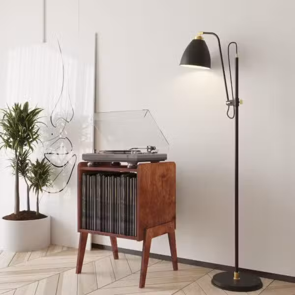 Vertex Record Player Stand & Vinyl Storage (1) - 1