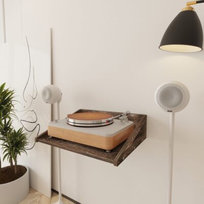 floating turntable stand – record player stand (4) - 3