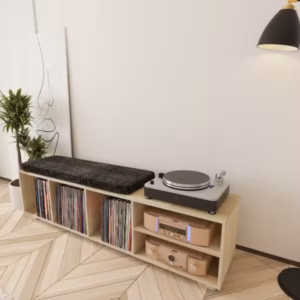 integral-record-player-stand-with-storage-and-bench (6) - 4