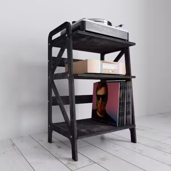 Radius Record Player Stand With Record Storage