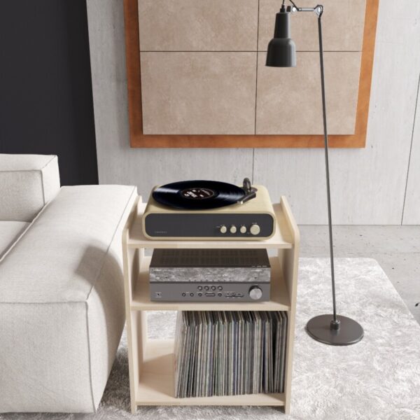 record player stand – turntable stand – vinyl storage (4) - 2