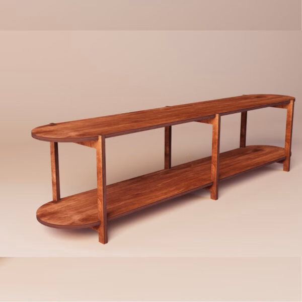 low shelving unit – plant stand – tv stand (5) - 6