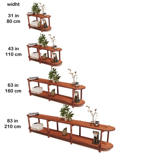 low shelving unit – plant stand – tv stand (7) - 9